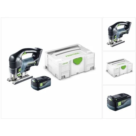 Festool PSBC 420 Li EB Basic Scie Sauteuse Sans Fil CARVEX ( 201379 ) Avec Boîtier Systainer + 1x Batterie BP 18 Li 5,2 AS 3 Festool PSBC 420 Li EB Basic Scie Sauteuse Sans Fil CARVEX ( 201379 ) Avec Boîtier Systainer + 1x Batterie BP 18 Li 5,2 AS
