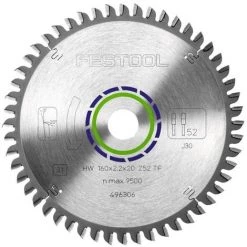 Lame De Scie Spéciale FESTOOL 160x2,2x20 TF52 - 496306